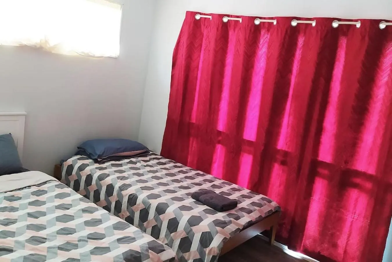 Apartment 2 Double Beds, 1 Single Bed, 1 Double Sofa Bed In A Small 1 Bedroom And 1 Lounge Studio No Kitchen Only Fridge, Microwave Rotorua New Zealand